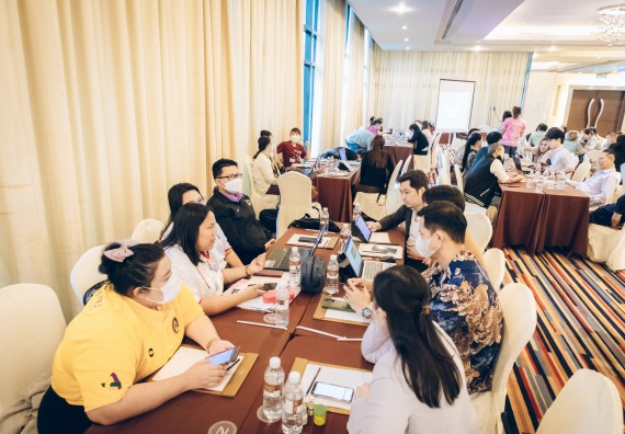 ภาพกิจกรรม  ผู้บริหาร คณาจารย์ และบุคลากร คณะวิทยาศาสตร์และเทคโนโลยีเข้าร่วม โครงการประชุมเชิงปฏิบัติการ “ทบทวนแผนกลยุทธ์ 2566 – 2570 และแผนปฏิบัติราชการ ประจำปี 2566