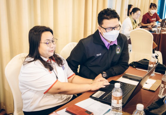 ภาพกิจกรรม  ผู้บริหาร คณาจารย์ และบุคลากร คณะวิทยาศาสตร์และเทคโนโลยีเข้าร่วม โครงการประชุมเชิงปฏิบัติการ “ทบทวนแผนกลยุทธ์ 2566 – 2570 และแผนปฏิบัติราชการ ประจำปี 2566