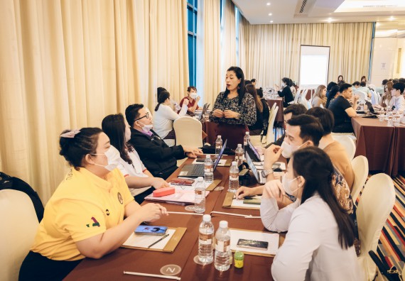 ภาพกิจกรรม  ผู้บริหาร คณาจารย์ และบุคลากร คณะวิทยาศาสตร์และเทคโนโลยีเข้าร่วม โครงการประชุมเชิงปฏิบัติการ “ทบทวนแผนกลยุทธ์ 2566 – 2570 และแผนปฏิบัติราชการ ประจำปี 2566