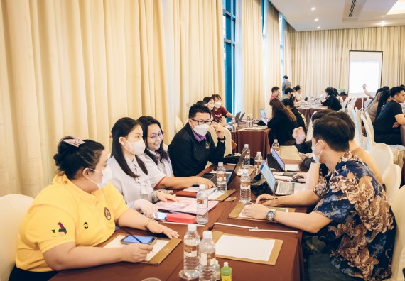 ภาพกิจกรรม  ผู้บริหาร คณาจารย์ และบุคลากร คณะวิทยาศาสตร์และเทคโนโลยีเข้าร่วม โครงการประชุมเชิงปฏิบัติการ “ทบทวนแผนกลยุทธ์ 2566 – 2570 และแผนปฏิบัติราชการ ประจำปี 2566