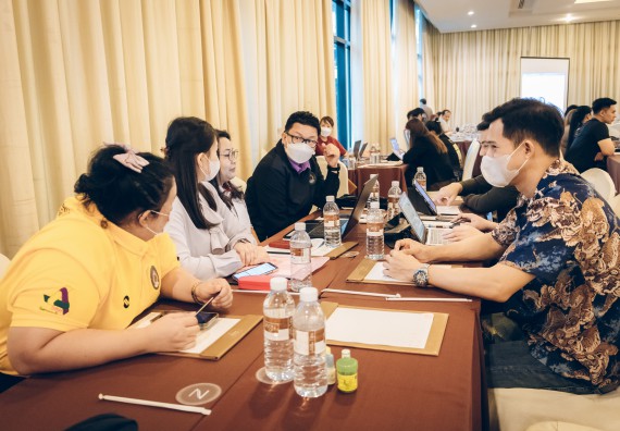 ภาพกิจกรรม  ผู้บริหาร คณาจารย์ และบุคลากร คณะวิทยาศาสตร์และเทคโนโลยีเข้าร่วม โครงการประชุมเชิงปฏิบัติการ “ทบทวนแผนกลยุทธ์ 2566 – 2570 และแผนปฏิบัติราชการ ประจำปี 2566