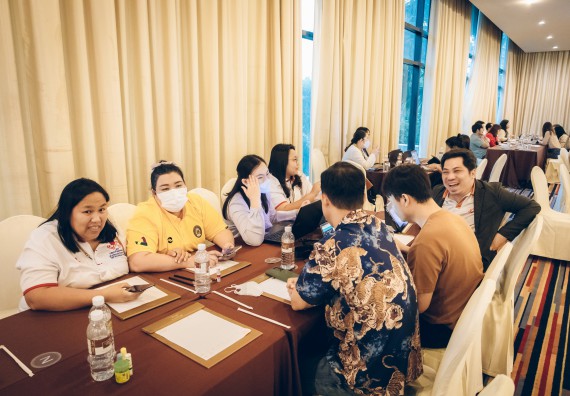 ภาพกิจกรรม  ผู้บริหาร คณาจารย์ และบุคลากร คณะวิทยาศาสตร์และเทคโนโลยีเข้าร่วม โครงการประชุมเชิงปฏิบัติการ “ทบทวนแผนกลยุทธ์ 2566 – 2570 และแผนปฏิบัติราชการ ประจำปี 2566