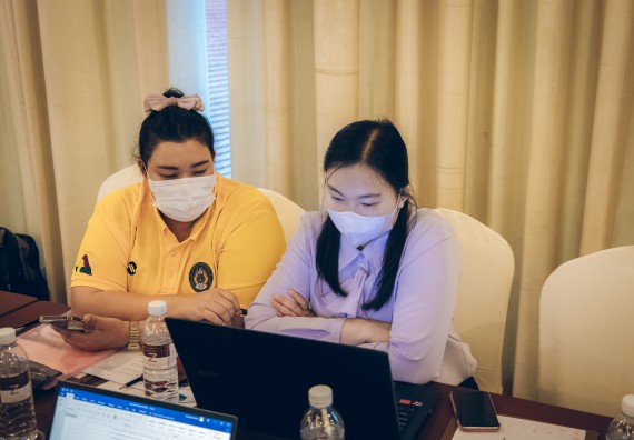 ภาพกิจกรรม  ผู้บริหาร คณาจารย์ และบุคลากร คณะวิทยาศาสตร์และเทคโนโลยีเข้าร่วม โครงการประชุมเชิงปฏิบัติการ “ทบทวนแผนกลยุทธ์ 2566 – 2570 และแผนปฏิบัติราชการ ประจำปี 2566