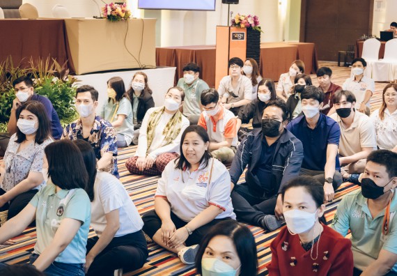 ภาพกิจกรรม  ผู้บริหาร คณาจารย์ และบุคลากร คณะวิทยาศาสตร์และเทคโนโลยีเข้าร่วม โครงการประชุมเชิงปฏิบัติการ “ทบทวนแผนกลยุทธ์ 2566 – 2570 และแผนปฏิบัติราชการ ประจำปี 2566