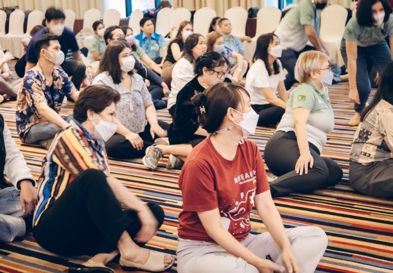 ภาพกิจกรรม  ผู้บริหาร คณาจารย์ และบุคลากร คณะวิทยาศาสตร์และเทคโนโลยีเข้าร่วม โครงการประชุมเชิงปฏิบัติการ “ทบทวนแผนกลยุทธ์ 2566 – 2570 และแผนปฏิบัติราชการ ประจำปี 2566