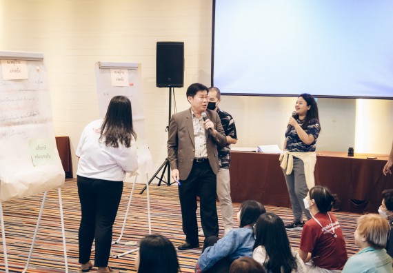 ภาพกิจกรรม  ผู้บริหาร คณาจารย์ และบุคลากร คณะวิทยาศาสตร์และเทคโนโลยีเข้าร่วม โครงการประชุมเชิงปฏิบัติการ “ทบทวนแผนกลยุทธ์ 2566 – 2570 และแผนปฏิบัติราชการ ประจำปี 2566