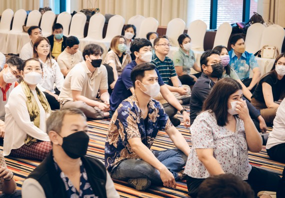 ภาพกิจกรรม  ผู้บริหาร คณาจารย์ และบุคลากร คณะวิทยาศาสตร์และเทคโนโลยีเข้าร่วม โครงการประชุมเชิงปฏิบัติการ “ทบทวนแผนกลยุทธ์ 2566 – 2570 และแผนปฏิบัติราชการ ประจำปี 2566