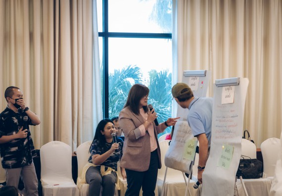 ภาพกิจกรรม  ผู้บริหาร คณาจารย์ และบุคลากร คณะวิทยาศาสตร์และเทคโนโลยีเข้าร่วม โครงการประชุมเชิงปฏิบัติการ “ทบทวนแผนกลยุทธ์ 2566 – 2570 และแผนปฏิบัติราชการ ประจำปี 2566