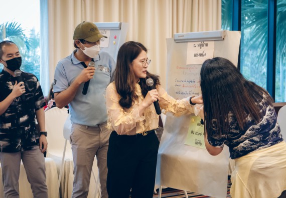 ภาพกิจกรรม  ผู้บริหาร คณาจารย์ และบุคลากร คณะวิทยาศาสตร์และเทคโนโลยีเข้าร่วม โครงการประชุมเชิงปฏิบัติการ “ทบทวนแผนกลยุทธ์ 2566 – 2570 และแผนปฏิบัติราชการ ประจำปี 2566