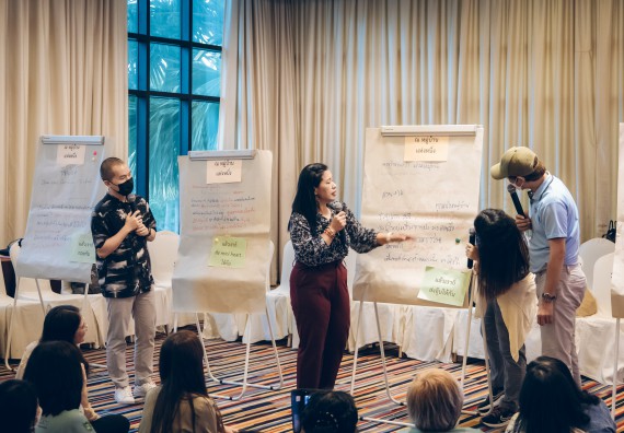 ภาพกิจกรรม  ผู้บริหาร คณาจารย์ และบุคลากร คณะวิทยาศาสตร์และเทคโนโลยีเข้าร่วม โครงการประชุมเชิงปฏิบัติการ “ทบทวนแผนกลยุทธ์ 2566 – 2570 และแผนปฏิบัติราชการ ประจำปี 2566