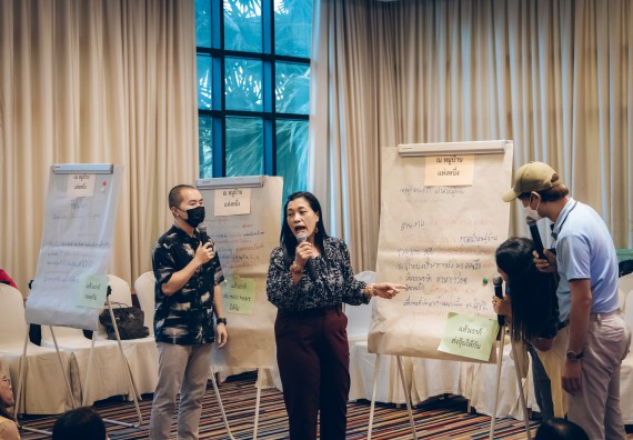 ภาพกิจกรรม  ผู้บริหาร คณาจารย์ และบุคลากร คณะวิทยาศาสตร์และเทคโนโลยีเข้าร่วม โครงการประชุมเชิงปฏิบัติการ “ทบทวนแผนกลยุทธ์ 2566 – 2570 และแผนปฏิบัติราชการ ประจำปี 2566