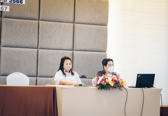 ภาพกิจกรรม  ผู้บริหาร คณาจารย์ และบุคลากร คณะวิทยาศาสตร์และเทคโนโลยีเข้าร่วม โครงการประชุมเชิงปฏิบัติการ “ทบทวนแผนกลยุทธ์ 2566 – 2570 และแผนปฏิบัติราชการ ประจำปี 2566