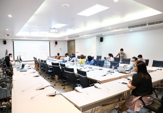 ภาพกิจกรรม  ศูนย์วิทยาศาสตร์ประยุกต์ คณะวิทยาศาสตร์เทคโนโลยี มหาวิทยาลัยราชภัฏกำแพงเพชร เข้ารับการตรวจประเมินความปลอดภัยห้องปฏิบัติการ ตามเกณฑ์ (ESPReL Checklist)