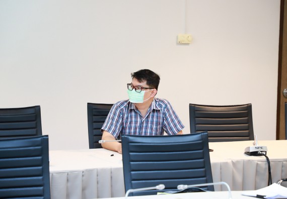 ภาพกิจกรรม  ศูนย์วิทยาศาสตร์ประยุกต์ คณะวิทยาศาสตร์เทคโนโลยี มหาวิทยาลัยราชภัฏกำแพงเพชร เข้ารับการตรวจประเมินความปลอดภัยห้องปฏิบัติการ ตามเกณฑ์ (ESPReL Checklist)