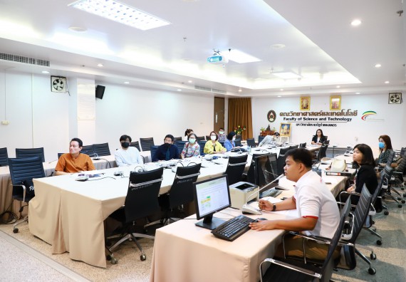 ภาพกิจกรรม  ศูนย์วิทยาศาสตร์ประยุกต์ คณะวิทยาศาสตร์เทคโนโลยี มหาวิทยาลัยราชภัฏกำแพงเพชร เข้ารับการตรวจประเมินความปลอดภัยห้องปฏิบัติการ ตามเกณฑ์ (ESPReL Checklist)