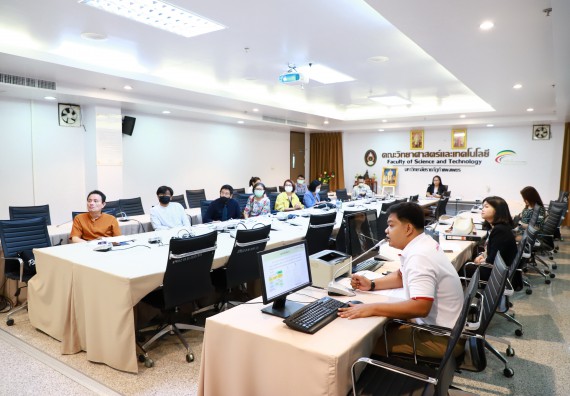 ภาพกิจกรรม  ศูนย์วิทยาศาสตร์ประยุกต์ คณะวิทยาศาสตร์เทคโนโลยี มหาวิทยาลัยราชภัฏกำแพงเพชร เข้ารับการตรวจประเมินความปลอดภัยห้องปฏิบัติการ ตามเกณฑ์ (ESPReL Checklist)