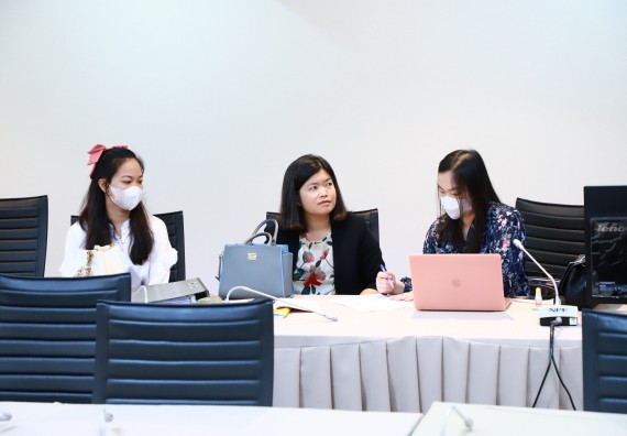 ภาพกิจกรรม  ศูนย์วิทยาศาสตร์ประยุกต์ คณะวิทยาศาสตร์เทคโนโลยี มหาวิทยาลัยราชภัฏกำแพงเพชร เข้ารับการตรวจประเมินความปลอดภัยห้องปฏิบัติการ ตามเกณฑ์ (ESPReL Checklist)