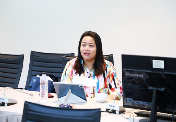 ภาพกิจกรรม  คณะวิทยาศาสตร์และเทคโนโลยี จัดกิจกรรมอบรมเชิงปฏิบัติการ เรื่อง การเขียนรายงานการประเมินตนเอง ระดับหลักสูตร ประจำปีการศึกษา 2565 ตามเกณฑ์ AUN-QA