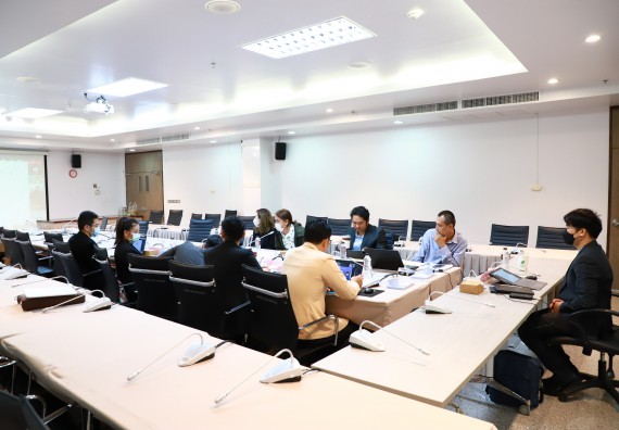 ภาพกิจกรรม  คณะวิทยาศาสตร์และเทคโนโลยี มหาวิทยาลัยราชภัฏกำแพงเพชร ทางคณะฯ ได้ดำเนินการยกร่างสูตรวิทยาศาสตรมหาบัณฑิต สาขาวิชาวิทยาศาสตร์ศึกษา