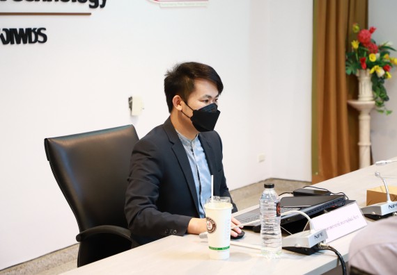 ภาพกิจกรรม  คณะวิทยาศาสตร์และเทคโนโลยี มหาวิทยาลัยราชภัฏกำแพงเพชร ทางคณะฯ ได้ดำเนินการยกร่างสูตรวิทยาศาสตรมหาบัณฑิต สาขาวิชาวิทยาศาสตร์ศึกษา