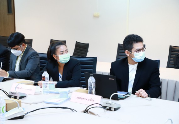 ภาพกิจกรรม  คณะวิทยาศาสตร์และเทคโนโลยี มหาวิทยาลัยราชภัฏกำแพงเพชร ทางคณะฯ ได้ดำเนินการยกร่างสูตรวิทยาศาสตรมหาบัณฑิต สาขาวิชาวิทยาศาสตร์ศึกษา