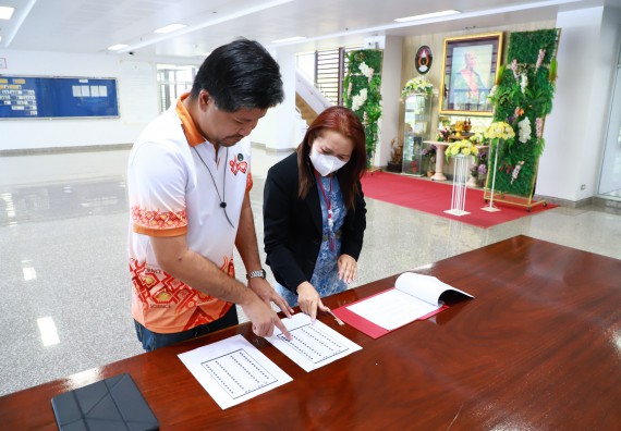 ภาพกิจกรรม  คณะวิทยาศาสตร์และเทคโนโลยี จัดประชุมพิจารณาการลงนามต่อบันทึกข้อตกลงความร่วมมือทางวิชาการ กับโรงเรียนมัธยมศึกษาในจังหวัดกำแพงเพชร