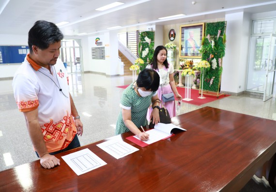 ภาพกิจกรรม  คณะวิทยาศาสตร์และเทคโนโลยี จัดประชุมพิจารณาการลงนามต่อบันทึกข้อตกลงความร่วมมือทางวิชาการ กับโรงเรียนมัธยมศึกษาในจังหวัดกำแพงเพชร