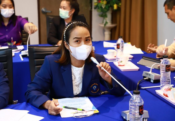 ภาพกิจกรรม  คณะวิทยาศาสตร์และเทคโนโลยี จัดประชุมพิจารณาการลงนามต่อบันทึกข้อตกลงความร่วมมือทางวิชาการ กับโรงเรียนมัธยมศึกษาในจังหวัดกำแพงเพชร