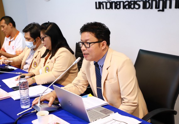 ภาพกิจกรรม  คณะวิทยาศาสตร์และเทคโนโลยี จัดประชุมพิจารณาการลงนามต่อบันทึกข้อตกลงความร่วมมือทางวิชาการ กับโรงเรียนมัธยมศึกษาในจังหวัดกำแพงเพชร