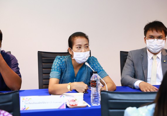 ภาพกิจกรรม  คณะวิทยาศาสตร์และเทคโนโลยี จัดประชุมพิจารณาการลงนามต่อบันทึกข้อตกลงความร่วมมือทางวิชาการ กับโรงเรียนมัธยมศึกษาในจังหวัดกำแพงเพชร