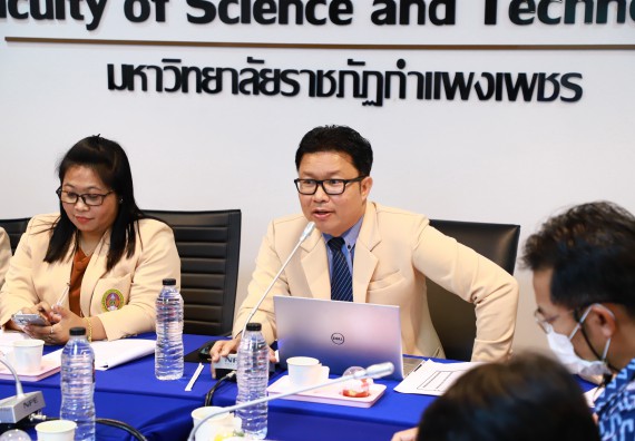 ภาพกิจกรรม  คณะวิทยาศาสตร์และเทคโนโลยี จัดประชุมพิจารณาการลงนามต่อบันทึกข้อตกลงความร่วมมือทางวิชาการ กับโรงเรียนมัธยมศึกษาในจังหวัดกำแพงเพชร