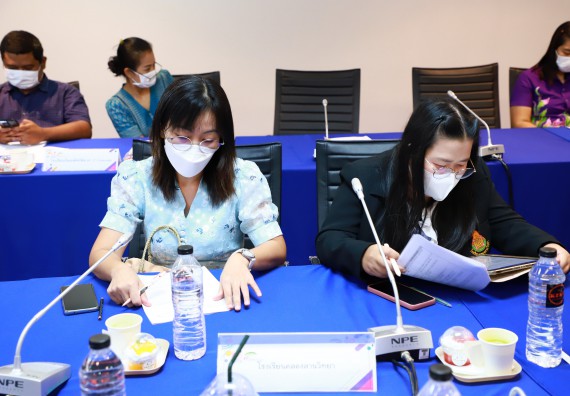 ภาพกิจกรรม  คณะวิทยาศาสตร์และเทคโนโลยี จัดประชุมพิจารณาการลงนามต่อบันทึกข้อตกลงความร่วมมือทางวิชาการ กับโรงเรียนมัธยมศึกษาในจังหวัดกำแพงเพชร