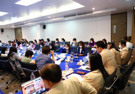 ภาพกิจกรรม  คณะวิทยาศาสตร์และเทคโนโลยี จัดประชุมพิจารณาการลงนามต่อบันทึกข้อตกลงความร่วมมือทางวิชาการ กับโรงเรียนมัธยมศึกษาในจังหวัดกำแพงเพชร