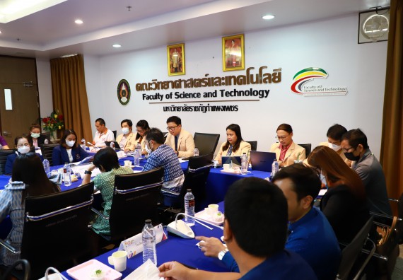 ภาพกิจกรรม  คณะวิทยาศาสตร์และเทคโนโลยี จัดประชุมพิจารณาการลงนามต่อบันทึกข้อตกลงความร่วมมือทางวิชาการ กับโรงเรียนมัธยมศึกษาในจังหวัดกำแพงเพชร