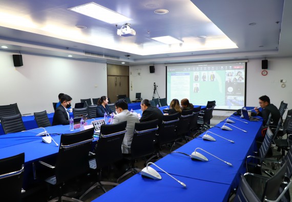 ภาพกิจกรรม  คณะวิทยาศาสตร์และเทคโนโลยี มหาวิทยาลัยราชภัฏกำแพงเพชร ทางคณะฯ ได้ดำเนินการวิพากษ์หลักสูตรวิทยาศาสตรมหาบัณฑิต สาขาวิชาวิทยาศาสตร์ศึกษา