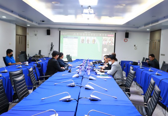 ภาพกิจกรรม  คณะวิทยาศาสตร์และเทคโนโลยี มหาวิทยาลัยราชภัฏกำแพงเพชร ทางคณะฯ ได้ดำเนินการวิพากษ์หลักสูตรวิทยาศาสตรมหาบัณฑิต สาขาวิชาวิทยาศาสตร์ศึกษา