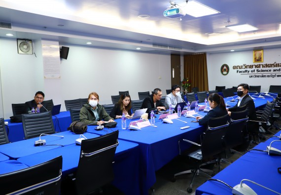 ภาพกิจกรรม  คณะวิทยาศาสตร์และเทคโนโลยี มหาวิทยาลัยราชภัฏกำแพงเพชร ทางคณะฯ ได้ดำเนินการวิพากษ์หลักสูตรวิทยาศาสตรมหาบัณฑิต สาขาวิชาวิทยาศาสตร์ศึกษา