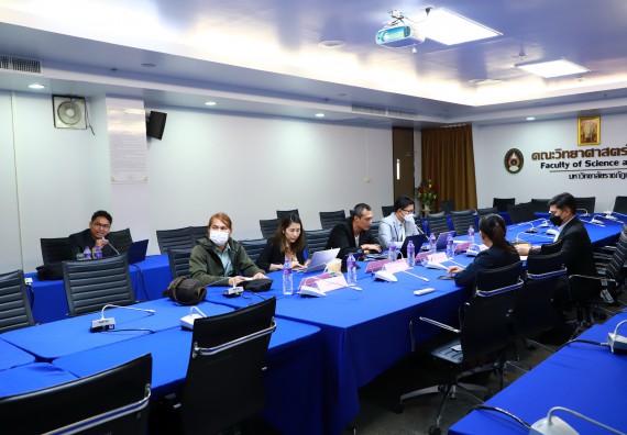 ภาพกิจกรรม  คณะวิทยาศาสตร์และเทคโนโลยี มหาวิทยาลัยราชภัฏกำแพงเพชร ทางคณะฯ ได้ดำเนินการวิพากษ์หลักสูตรวิทยาศาสตรมหาบัณฑิต สาขาวิชาวิทยาศาสตร์ศึกษา