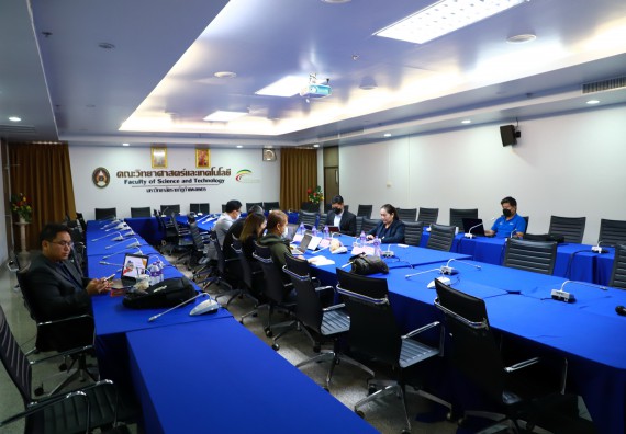 ภาพกิจกรรม  คณะวิทยาศาสตร์และเทคโนโลยี มหาวิทยาลัยราชภัฏกำแพงเพชร ทางคณะฯ ได้ดำเนินการวิพากษ์หลักสูตรวิทยาศาสตรมหาบัณฑิต สาขาวิชาวิทยาศาสตร์ศึกษา