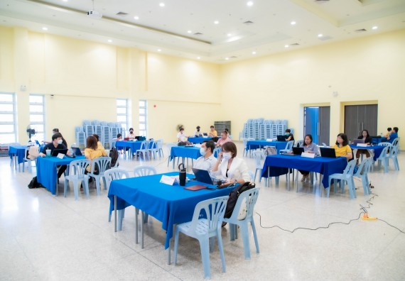 ภาพกิจกรรม  คณะวิทยาศาสตร์และเทคโนโลยี จัดโครงการกิจกรรมอบรมเชิงปฏิบัติการ เรื่อง การเขียนรายงานการประเมินตนเอง ระดับหลักสูตร ประจำปีการศึกษา 2565 ตามเกณฑ์ AUN-QA