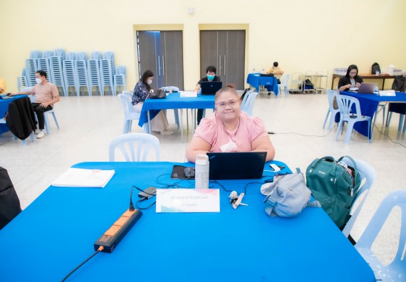 ภาพกิจกรรม  คณะวิทยาศาสตร์และเทคโนโลยี จัดโครงการกิจกรรมอบรมเชิงปฏิบัติการ เรื่อง การเขียนรายงานการประเมินตนเอง ระดับหลักสูตร ประจำปีการศึกษา 2565 ตามเกณฑ์ AUN-QA