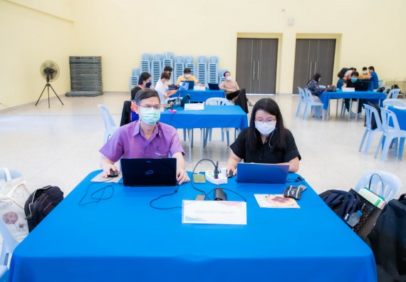 ภาพกิจกรรม  คณะวิทยาศาสตร์และเทคโนโลยี จัดโครงการกิจกรรมอบรมเชิงปฏิบัติการ เรื่อง การเขียนรายงานการประเมินตนเอง ระดับหลักสูตร ประจำปีการศึกษา 2565 ตามเกณฑ์ AUN-QA