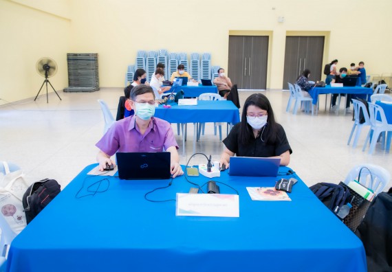 ภาพกิจกรรม  คณะวิทยาศาสตร์และเทคโนโลยี จัดโครงการกิจกรรมอบรมเชิงปฏิบัติการ เรื่อง การเขียนรายงานการประเมินตนเอง ระดับหลักสูตร ประจำปีการศึกษา 2565 ตามเกณฑ์ AUN-QA
