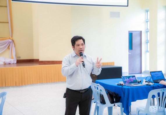 ภาพกิจกรรม  คณะวิทยาศาสตร์และเทคโนโลยี จัดโครงการกิจกรรมอบรมเชิงปฏิบัติการ เรื่อง การเขียนรายงานการประเมินตนเอง ระดับหลักสูตร ประจำปีการศึกษา 2565 ตามเกณฑ์ AUN-QA