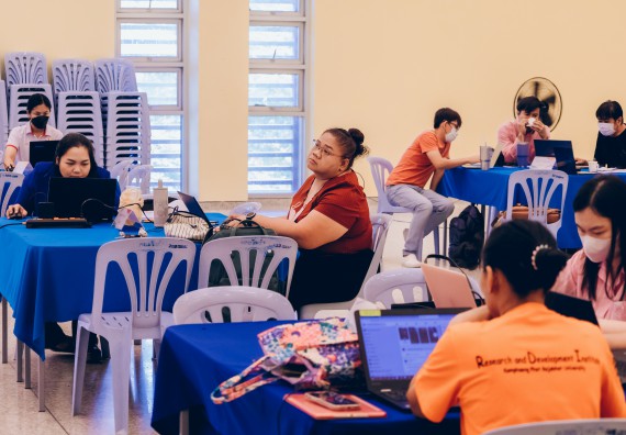 ภาพกิจกรรม  คณะวิทยาศาสตร์และเทคโนโลยี จัดโครงการกิจกรรมอบรมเชิงปฏิบัติการ เรื่อง การเขียนรายงานการประเมินตนเอง ระดับหลักสูตร ประจำปีการศึกษา 2565 ตามเกณฑ์ AUN-QA