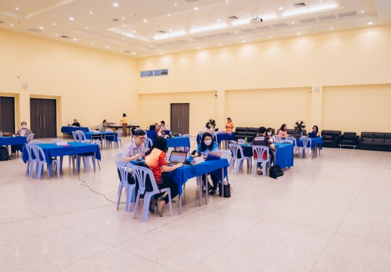 ภาพกิจกรรม  คณะวิทยาศาสตร์และเทคโนโลยี จัดโครงการกิจกรรมอบรมเชิงปฏิบัติการ เรื่อง การเขียนรายงานการประเมินตนเอง ระดับหลักสูตร ประจำปีการศึกษา 2565 ตามเกณฑ์ AUN-QA