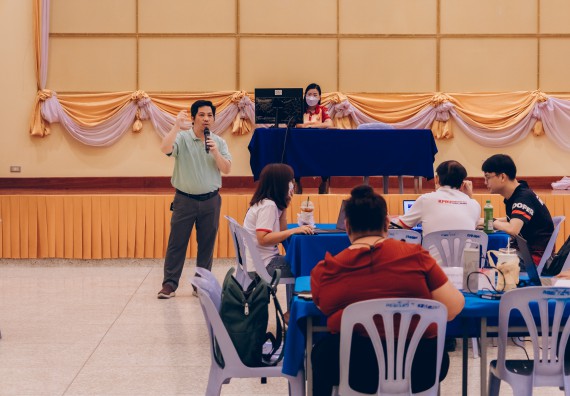 ภาพกิจกรรม  คณะวิทยาศาสตร์และเทคโนโลยี จัดโครงการกิจกรรมอบรมเชิงปฏิบัติการ เรื่อง การเขียนรายงานการประเมินตนเอง ระดับหลักสูตร ประจำปีการศึกษา 2565 ตามเกณฑ์ AUN-QA