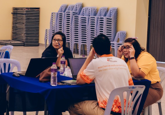 ภาพกิจกรรม  คณะวิทยาศาสตร์และเทคโนโลยี จัดโครงการกิจกรรมอบรมเชิงปฏิบัติการ เรื่อง การเขียนรายงานการประเมินตนเอง ระดับหลักสูตร ประจำปีการศึกษา 2565 ตามเกณฑ์ AUN-QA