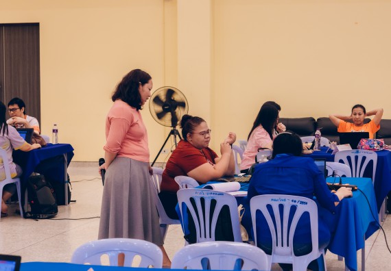 ภาพกิจกรรม  คณะวิทยาศาสตร์และเทคโนโลยี จัดโครงการกิจกรรมอบรมเชิงปฏิบัติการ เรื่อง การเขียนรายงานการประเมินตนเอง ระดับหลักสูตร ประจำปีการศึกษา 2565 ตามเกณฑ์ AUN-QA