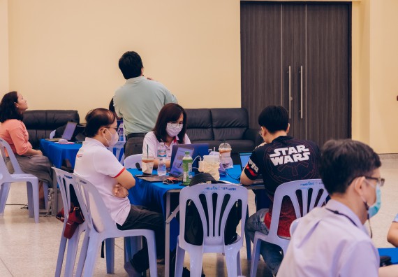 ภาพกิจกรรม  คณะวิทยาศาสตร์และเทคโนโลยี จัดโครงการกิจกรรมอบรมเชิงปฏิบัติการ เรื่อง การเขียนรายงานการประเมินตนเอง ระดับหลักสูตร ประจำปีการศึกษา 2565 ตามเกณฑ์ AUN-QA